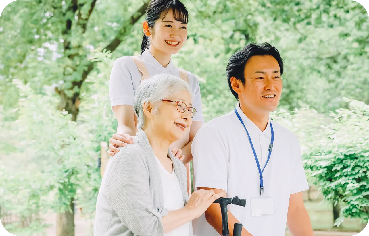 訪問はり灸のサービスの強みイメージ